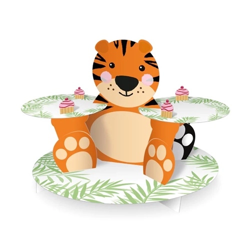 Patera na babeczki muffinki urodziny safari zoo